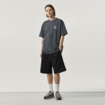 FC EMBLEM AIR MESH TEE-CHARCOAL_GOALSTUDIO FC EMBLEM AIR MESH TEE-CHARCOAL
