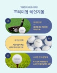 골마켓 [새공]레인지볼 100개 / 300개 공장 직판 GDR 골프존볼 스크린 골프공 인도어 실내외 연습장볼