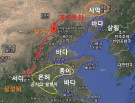 시사방 - 홍산문화의 이동경로
