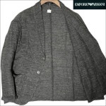 黒タグ リネンサマージャケット灰54の通販 by formal K｜エンポリオアルマーニならラクマ Armani - J4060 新品 大人気お得