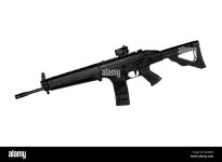 556 NATO Tactical Rifle Stock Photo - Alamy