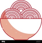 Fresh Pasta Stock Vector Images - Alamy