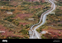 USA, Alaska, Oil Pipeline Stock Photo - Alamy