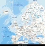 European map hi-res stock photography and images - Alamy
