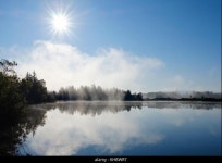 Morgennebel hi-res stock photography and images - Alamy