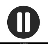 Pause sign Black and White Stock Photos & Images - Alamy
