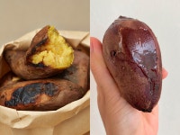 해피빈 숙성의 달콤함을 더한 에이징 유기농 고구마