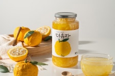 해피빈 진한 맛과 향! 완도 유자청과 착즙 원액