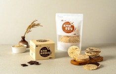 해피빈 바삭하고 고소한 현미칩&초코 샌드