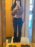헤이즐과함께,헤이즐모드♥ 예뻐요 근데 중청을 먼저 샀었는데 뭔가 사이즈가 달라요 허리도 그렇고 종아리 통도... 종아리통이 거의 일...... 