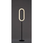 엘제트에프 Lens OV P 오발 Floor Dim Ivory 화이트 / 블랙 LZF Lens OV P Oval Floor Dim Ivory white / Black 04918 | 장스탠드... 