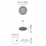 모오이 레이몬드 II Zafu 75 스테인리스 스틸 Moooi Raimond II Zafu 75 Stainless steel 03143 - 해브어 모오이 레이몬드 II... 