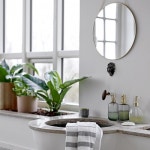 블루밍빌 - Wall 거울 with chain suspension oe 38 cm 골드 Bloomingville - Wall mirror with chain suspension oe 38 cm gold 07693... 