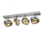 CW quad QPAR111 브러쉬드 알루미늄 SLV Kalu CW quad QPAR111 Brushed aluminium 08139 | 천장등 - 해브어 에스엘브이 Kalu CW quad... 