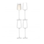 엘에스에이 인터네셔널 Set of 4 메트로폴리탄 샴페인 플루트 (230ml) LSA International Set of 4 Metropolitan Champagne Flutes...