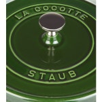 스타우브 그린 Round 캐서롤 디쉬 (26cm) Staub Green Round Casserole Dish (26cm) 00047 - 해브어 스타우브 그린 Round 캐서롤... 