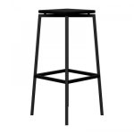 Nichba Bar 스톨 75 cm 블랙 NIC-900125 | 바 스톨 - 해브어 Nichba Bar 스톨 75 cm 블랙 NIC-900125
