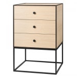 BY LASSEN 바이라센 Frame 49 사이드BOARD with 3 drawers oak BY39431 | 사이드테이블 - 해브어 BY LASSEN 바이라센 Frame 49... 