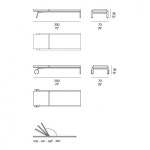 간디아 블라스코 Timeless Sunlounger 위드 휠 Gandia Blasco Timeless Sunlounger with Wheels 28941 - 해브어 간디아... 