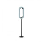 엘제트에프 Lens OV P 오발 Floor Dim 씨 블루 / 블랙 LZF Lens OV P Oval Floor Dim Sea blue / Black 35372 | 장스탠드 - 해브어... 