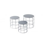 Atipico Reton Cylindrical 커피 테이블S by Antonino Sciortino... Cylindrical 커피 테이블S by Antonino Sciortino for in Ash... 