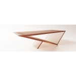 Portal 테이블 in Peach 글라스 by 09619 | 거실/소파테이블 - 해브어 Neal Aronowitz Time/Space Portal 테이블 in Peach 글라스... 