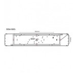 에스지 라이팅 Sense 서피스 300x1600 DIM 화이트 SG Lighting Sense Surface 300x1600 DIM White 38515 - 해브어 에스지 라이팅... 