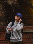 havehad-Cross Crew Neck Sweatshirts (Vintage Blue)│삼성물산 온라인몰 SSF Shop Cross Crew Neck Sweatshirts (Vintage Blue)