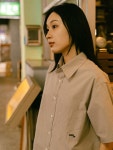 havehad-hvhd 로고 컴포트 하프 셔츠 | 25SS (라이트블루)│삼성물산 온라인몰 SSF Shop hvhd 로고 컴포트 하프 셔츠 | 25SS (라이트블루)