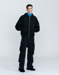 호이테(HEUTE) HET SIGNATURE ZIP-UP SWEATSHIRT (BLACK) - 사이즈 & 후기 | 무신사
