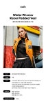 DIADORA-윈터 피트크루 레이서 패딩 베스트 CAMEL│삼성물산 온라인몰 SSF Shop 윈터 피트크루 레이서 패딩 베스트 CAMEL