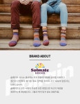 Solmate socks-[솔메이트삭스] GEMSTONE KNEE SOCKS - 홀라인 [솔메이트삭스] GEMSTONE KNEE SOCKS