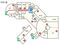 부산광역시립중앙도서관 - 도서관소개 - 시설현황 - 층별안내 - 지하1층 부산광역시립중앙도서관