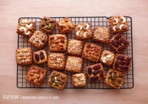 슬픈하품의 레시피 -견과류 스퀘어 쿠키~