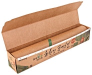 [친환경 종이호일 (gold 갈색) 퓨어네이처 브라운 유산지 30cm x 20m]