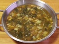 Home Cuisine - 얼갈이 된장국, 시락국