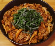 Home Cuisine - 맛된장 제육볶음, 깻잎제육