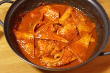 Home Cuisine - 고구마튀김, 새우튀김, 떡볶이, 라볶이, 순대볶이
