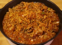 Home Cuisine - 맛된장으로 낙곱새식 대패전골, 맛된장 대패짜글이
