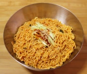 Home Cuisine - 영도 골목분식 비빔라면 만들기