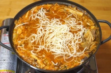 Home Cuisine - 소고기버섯전골, 국수전골 만들기, 만드는법, 레시피