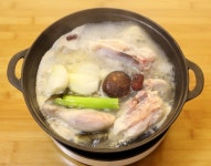 Home Cuisine - 삼계죽, 닭죽, 닭백숙, 삼계탕, 만들기, 재료, 레시피