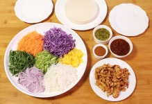 Home Cuisine - 월남쌈 만들기, 재료, 소스, 레시피
