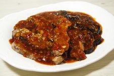 Home Cuisine - 어향소스 스테이크, 어향가지