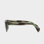 레이벤 선글라스 RB0880SF 6635 3R Transparent Green (Dark Blue Polar Lens) 53사이즈 여자 남자 패션 뿔테 캣아이선글라스 RayBan... 