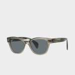 레이벤 선글라스 RB0880SF 6635 3R Transparent Green (Dark Blue Polar Lens) 53사이즈 여자 남자 패션 뿔테 캣아이선글라스 RayBan... 