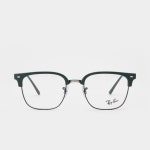 레이벤 안경 RB7216 NEW CLUBMASTER 8208 Green On Black 51사이즈 뉴클럽마스터 여자 남자 클래식 하금테안경 Ray-Ban - 핫선글라스... 