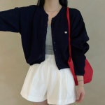 에이치룸 3COLOR 두줄 경량 나일론 데일리 숄더백