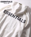 大人気低価 FOG S 白 h1214 LIHhd-m36038644635 ESSENTIALS リフレクターフーディー 限定SALE人気SALE