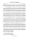 The Cyber Hymnal 8285. O give of your sunshine to others! | Hymnary.org